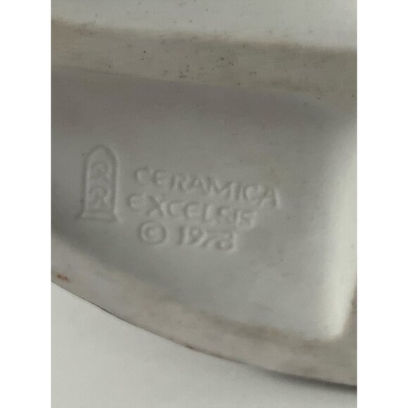 1978 Ceramica Excelsis Holy Family Workshop Figurine Made in Mexico - Picture 6 of 7